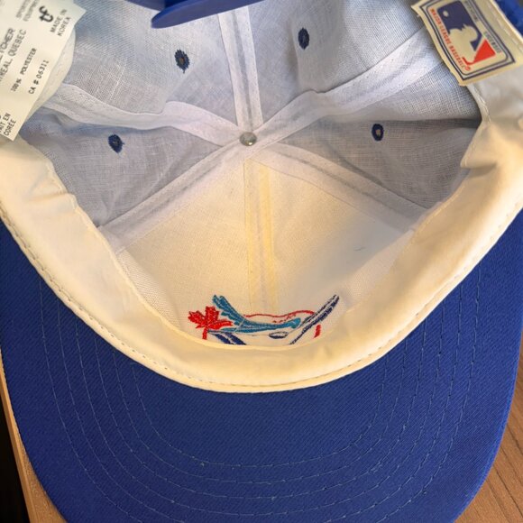 Vintage 90s Toronto Blue Jays Snapback Mesh Hat Cap MLB Baseball Ted Fletcher - Picture 5 of 5